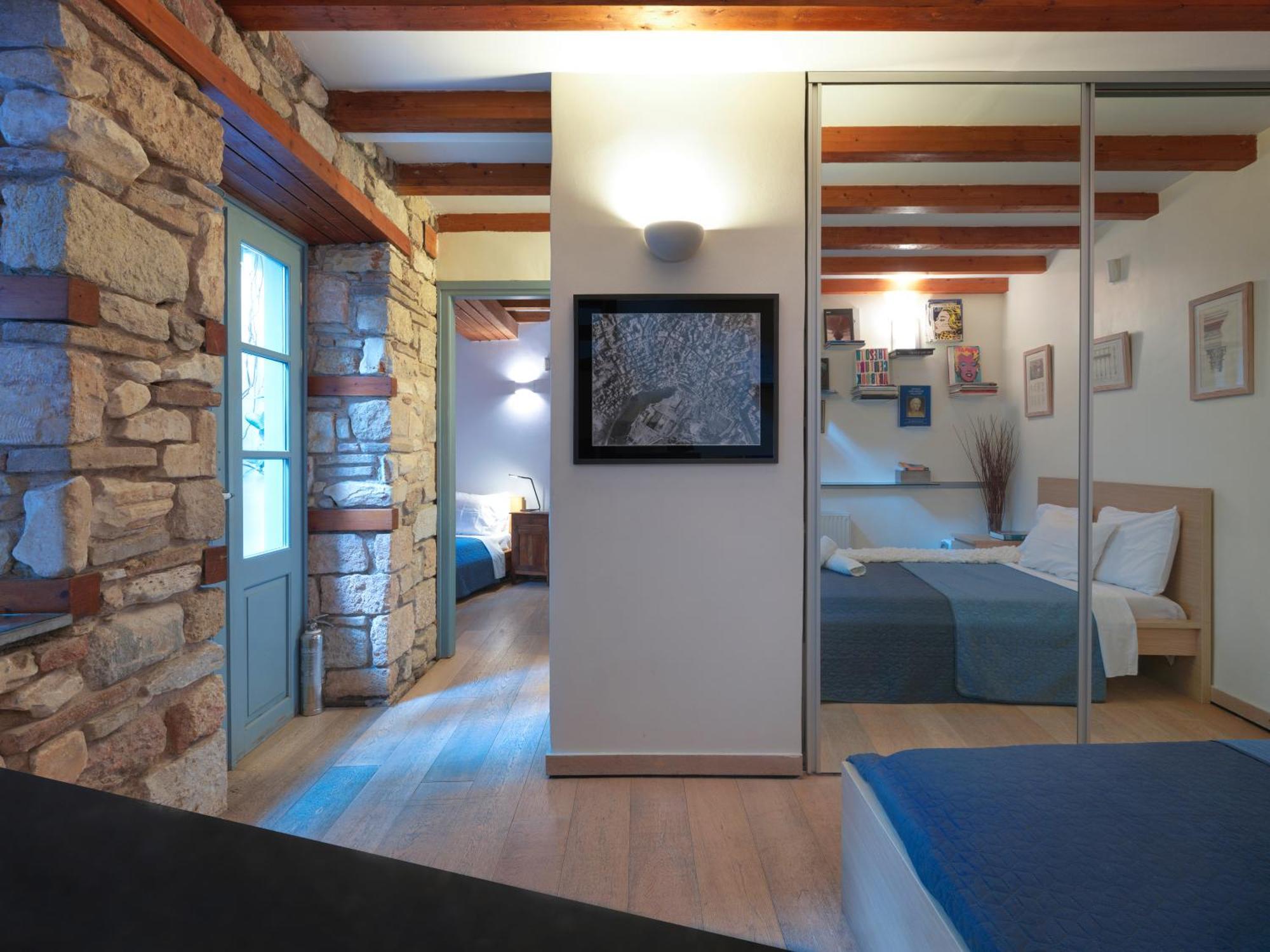Apartamento Live At The Acropolis Shadow - Under Super Scenic Anafiotika Atenas Exterior foto